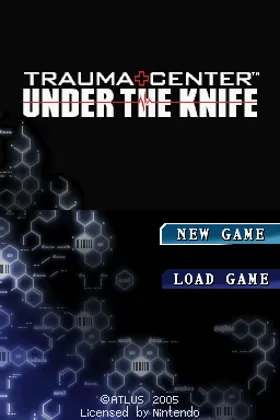 Trauma Center - Under the Knife (USA) screen shot title